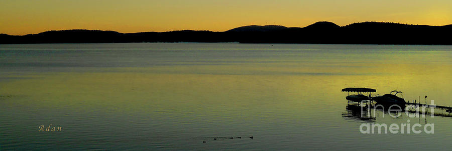 Sunrise Over Mallets Bay Panorama - Six v3 Photograph by Felipe Adan Lerma