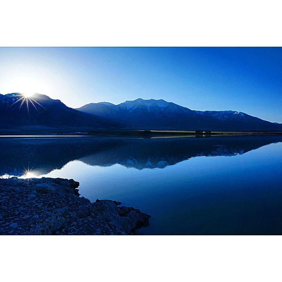 Mountain Photograph - Sunrise Over Mona Lake by Bernt Nielsen