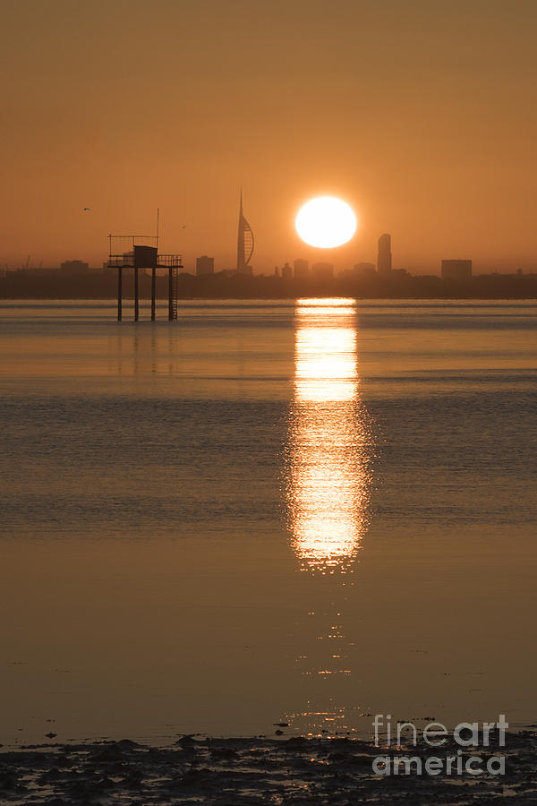 Sunrise over Portsmouth Photograph by Clayton Bastiani