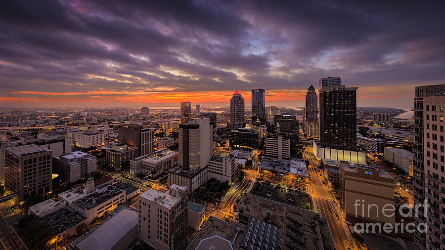 Sunrise Over Tampa Photograph by Jason Ludwig Photography