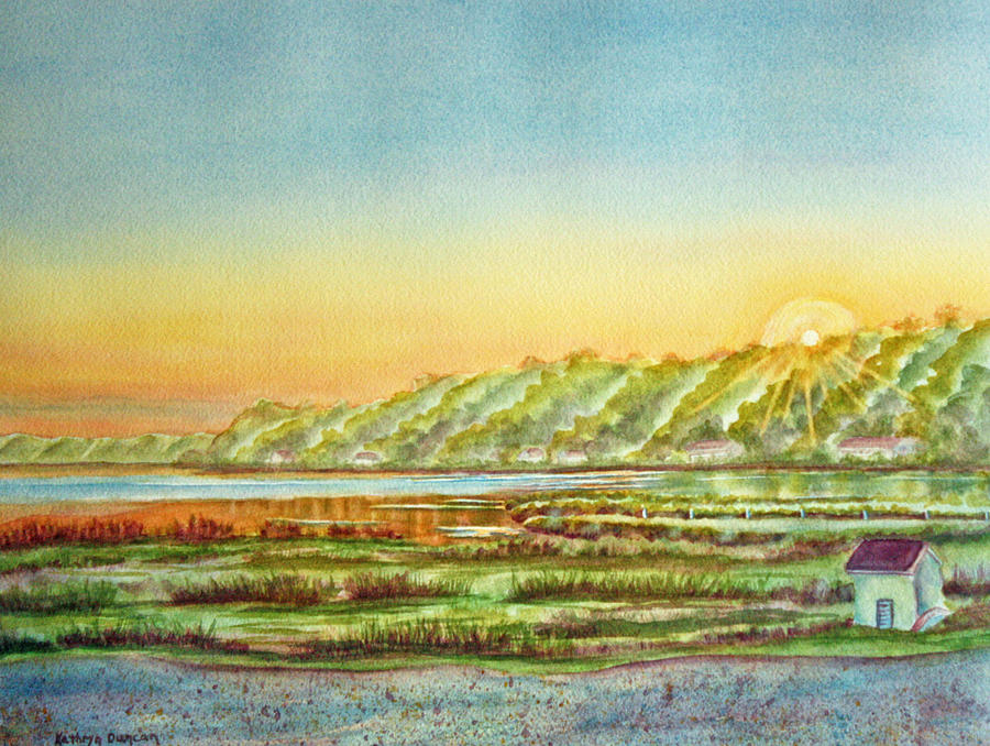 Sunrise Over the Bay by Kathryn Duncan Sunrise Over the Bay by Kathryn Duncan