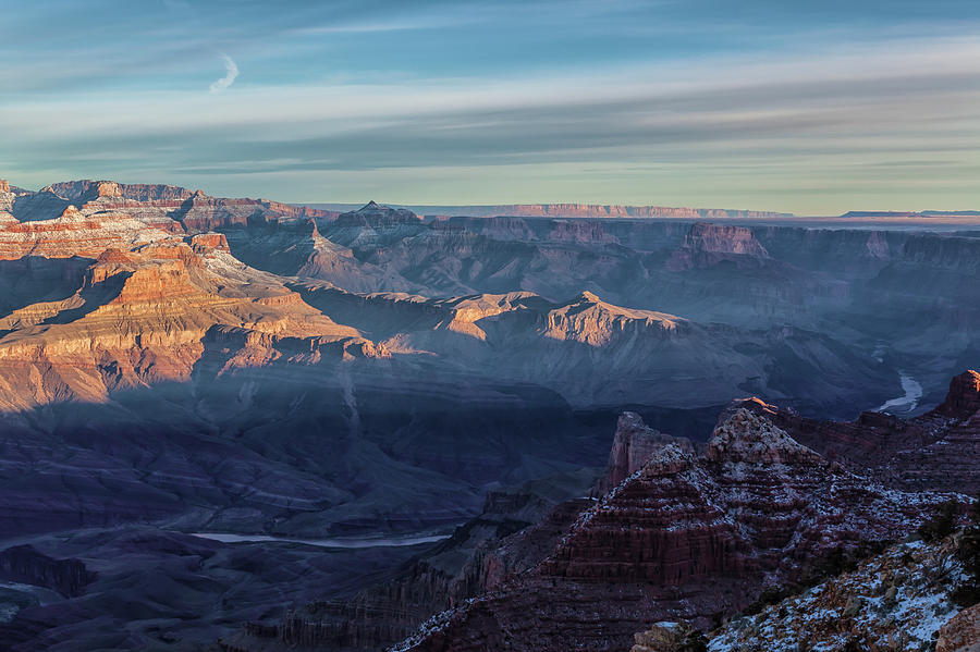 Sunrise Over The Grand Canyon Photograph
