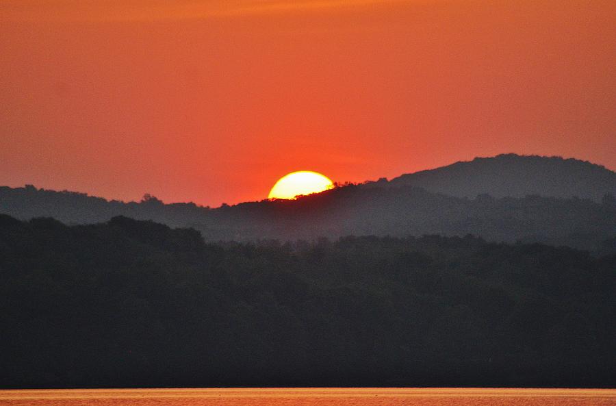 Sunrise over the Hudson Valley Photograph by Thomas McGuire