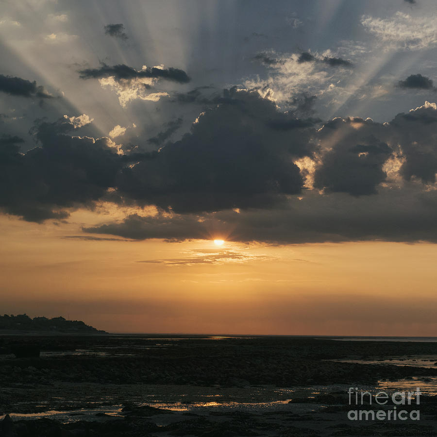 Sunrise over The Isle of Wight Photograph by Clayton Bastiani