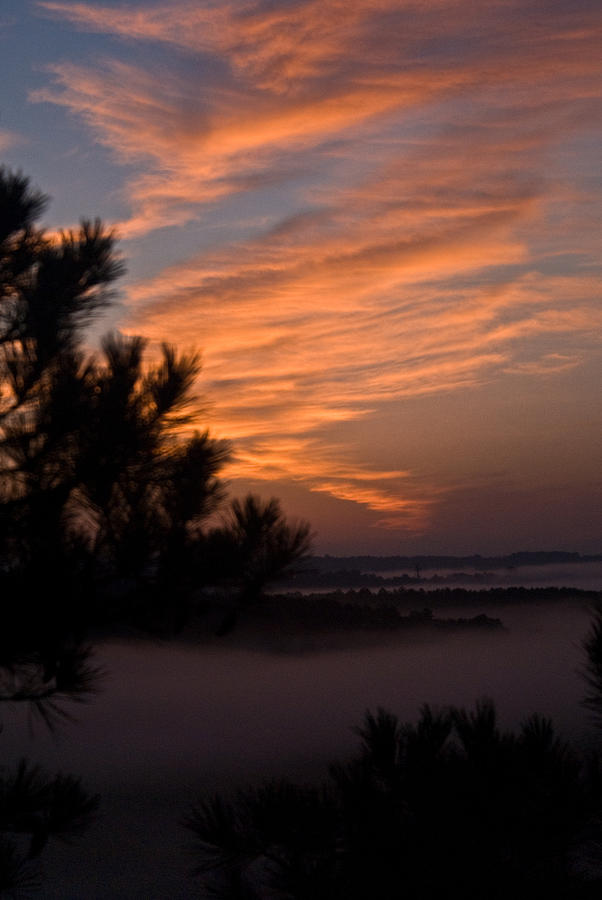 Sunrise Over the Mist Photograph by Douglas Barnett