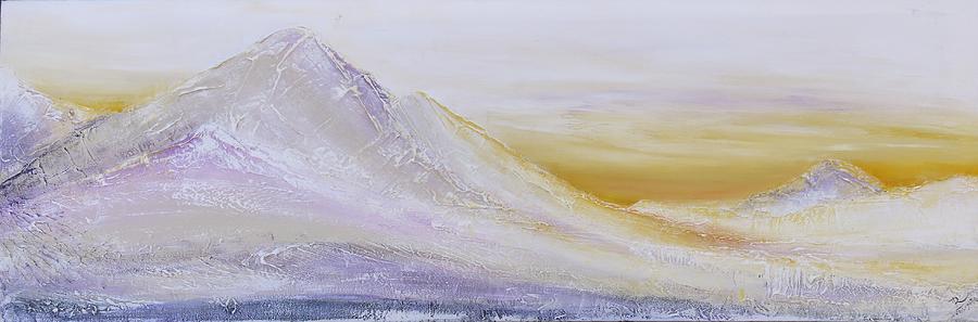 Sunrise Over The Mountains Painting