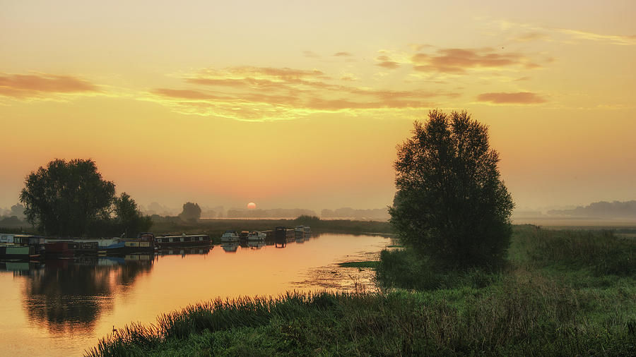 Sunrise over the Ouse Photograph by James Billings