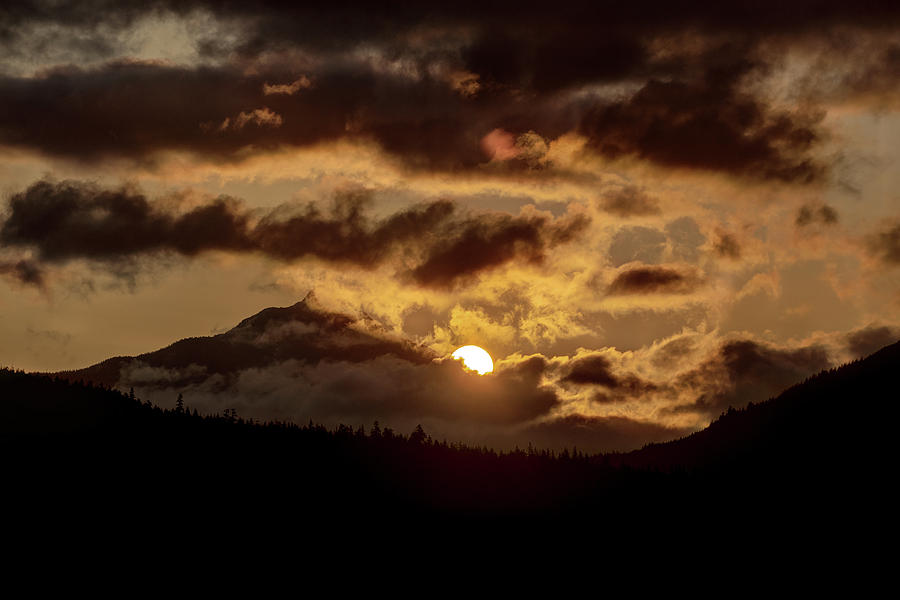 Sunrise Over the Peak Photograph by Matt Swinden