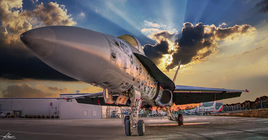 Jet Photograph - Sunrise Over the Ramp by Phil And Karen Rispin