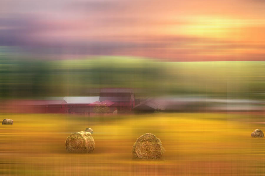 Sunrise Pastures Dreamscape Photograph by Debra and Dave Vanderlaan