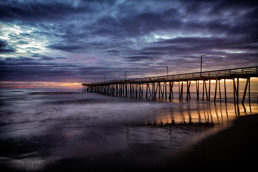 Sunset Photograph - Sunrise Pier by Pete Federico Sunset Photograph - Sunrise Pier by Pete Federico