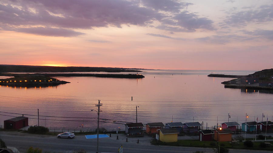Sunrise Port aux Basque, Newfoundland  Photograph by Joel Deutsch