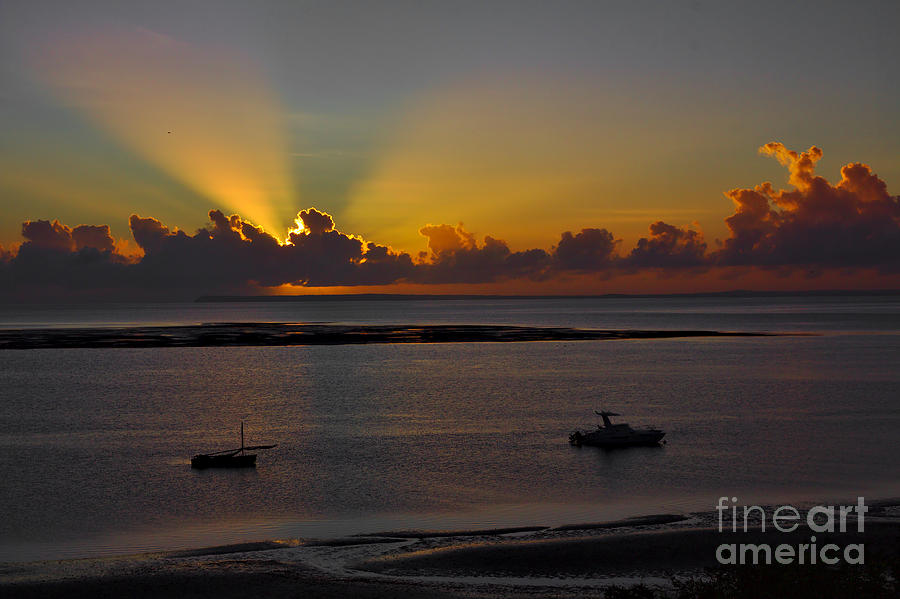 Sunrise Rays Photograph by Jeremy Hayden