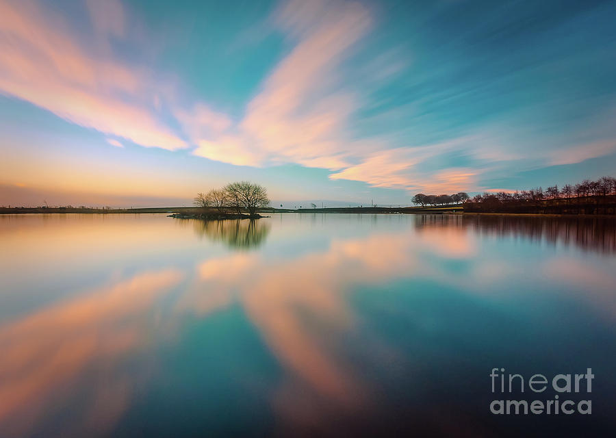 Sunrise reflection - Long exposure Photograph by Mariusz Talarek