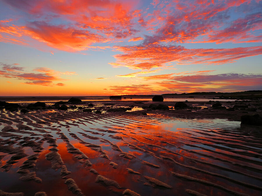 Sunrise Reflections Photograph by Dianne Cowen Cape Cod Photography