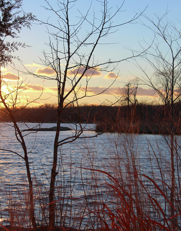 Sunset Photograph - Sunset On The River by Melinda Blackman Sunset Photograph - Sunset On The River by Melinda Blackman