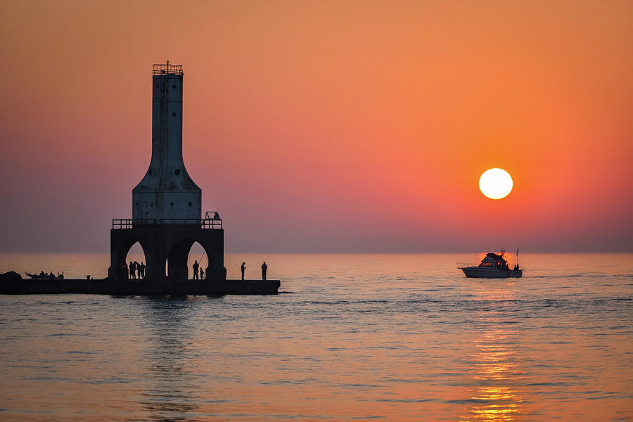 Sunrise Sail Photograph by James Meyer