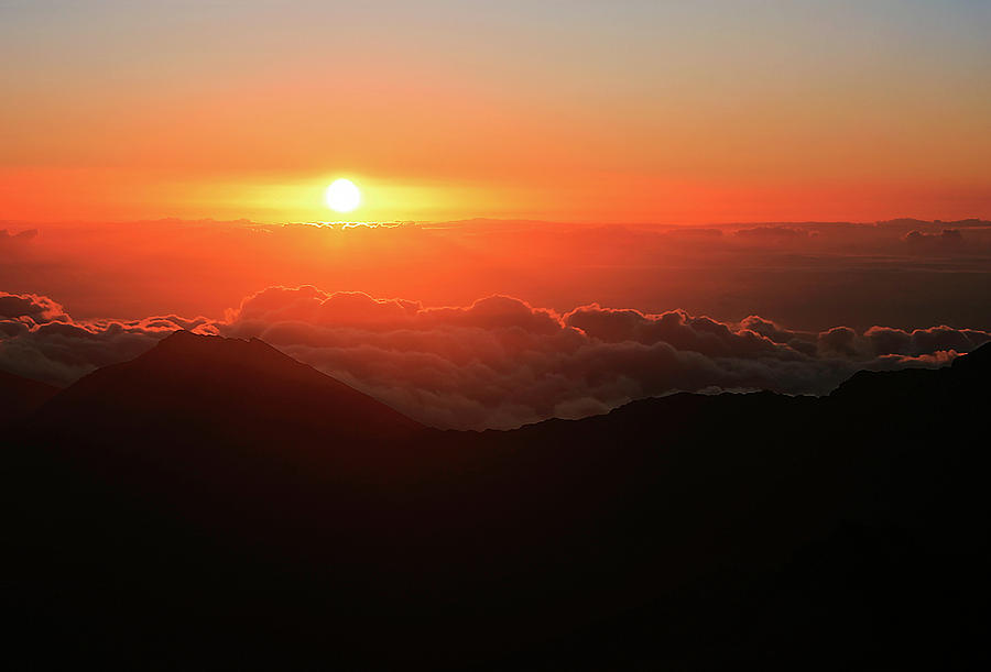 Haleakala National Park Photograph - Sunrise by Shelley Evans