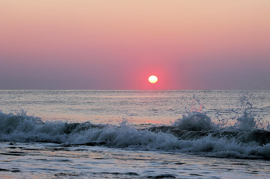 Sunrise Splash Photograph by Robert Banach