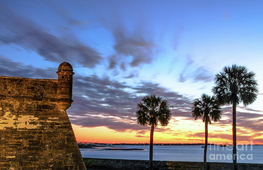 National Parks Photograph - Sunrise St. Augustine by Scott Moore