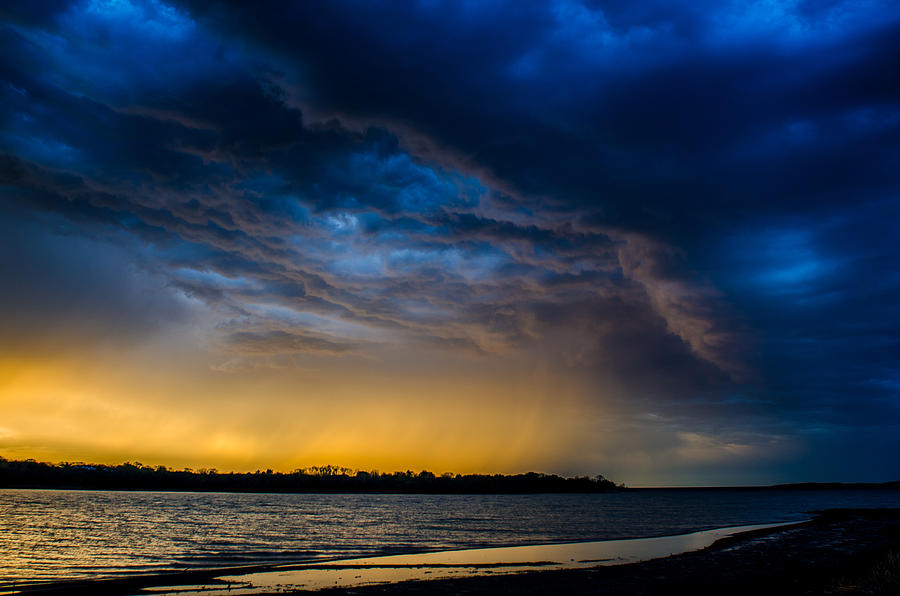 Sunrise Storm Photograph by Jeff Phillippi