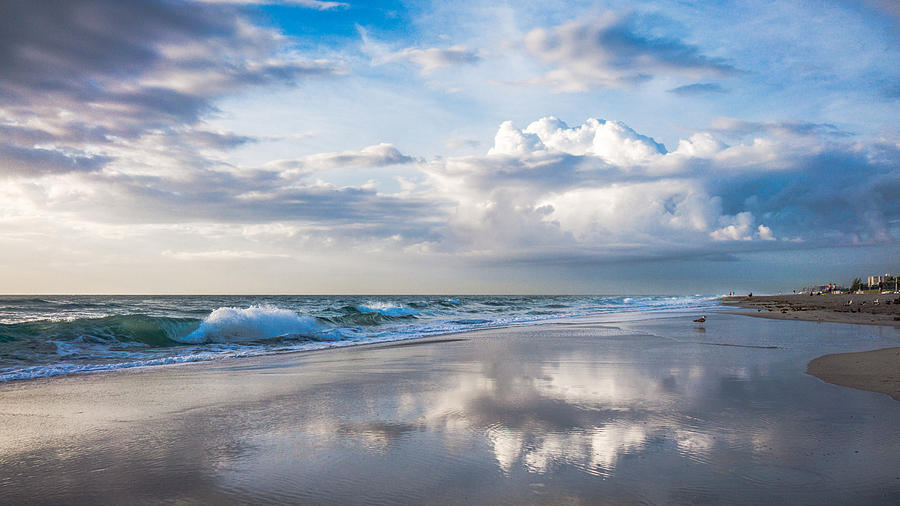 Sunrise Storm Surf Delray Beach Florida Photograph by Lawrence S Richardson Jr