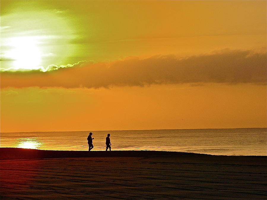 Sunrise Stroll Photograph by Diana Hatcher