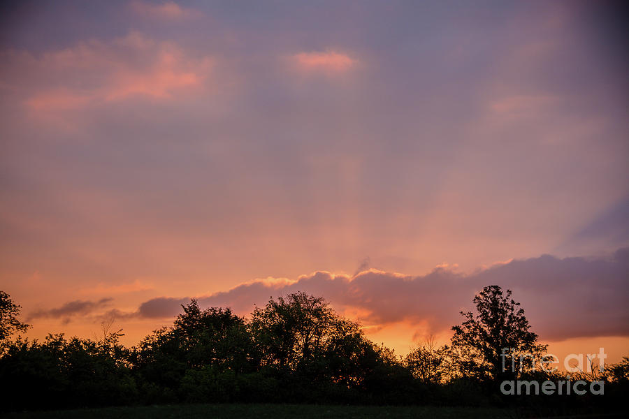 Sunrise Sunrays Photograph by Cheryl Baxter