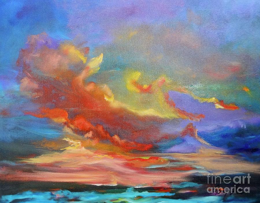 Sunrise Sunset Painting by Jenny Lee