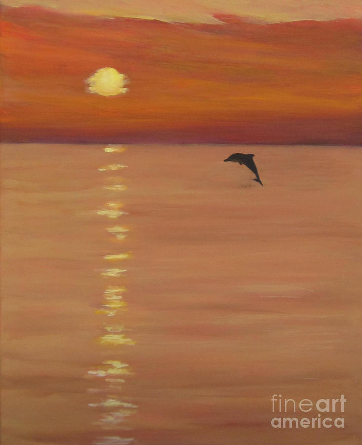 Sunrise Surprise Painting by Anne Marie Brown