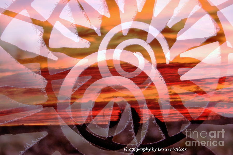 Sunrise swirls Photograph by Laurie Wilcox