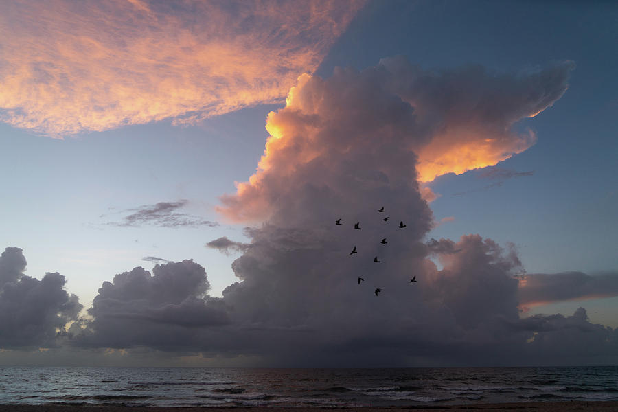 Sunrise Thunderstorm Delray Beach Florida Photograph by Lawrence S Richardson Jr