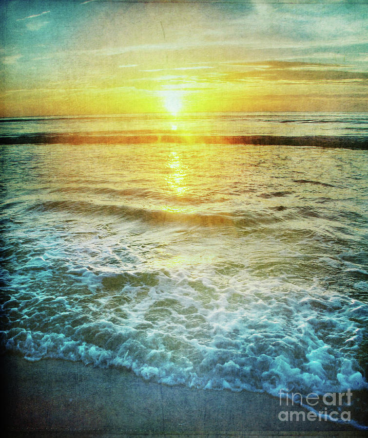 Sunrise Tide Painting by Linda Olsen