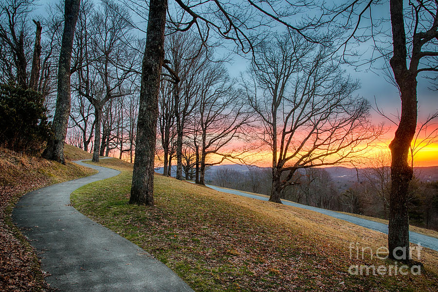 Sunrise Trails Photograph by Robert Loe