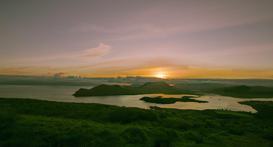 Sunrise Valentia island.  Photograph by Leif Sohlman