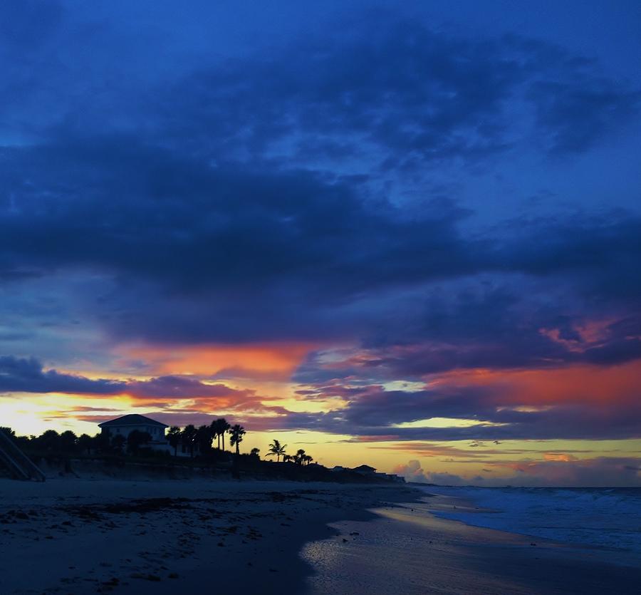 Beach Photograph - Sunrise View by John Law