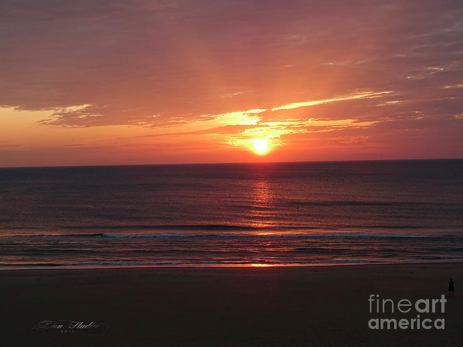 Sunrise Virginia Beach Photograph by Melissa Messick