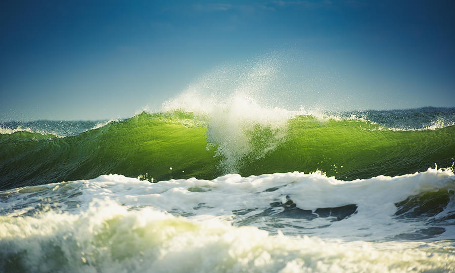 Sunrise Wave Photograph by Valentin Valkov - Fine Art America