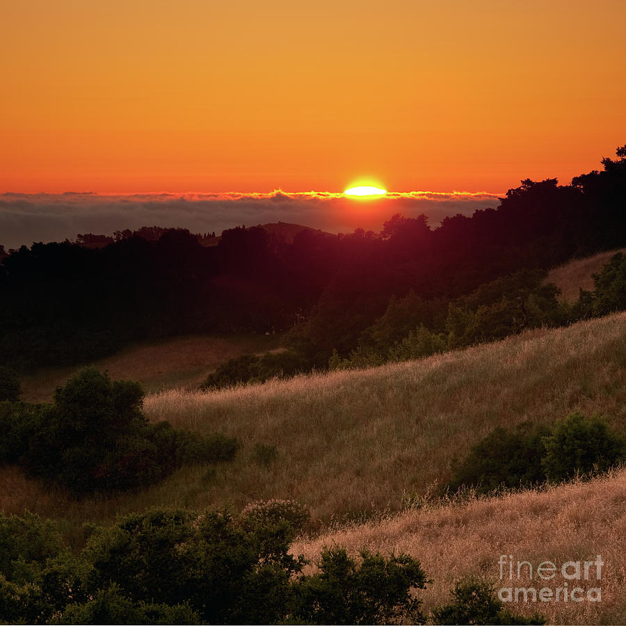 Suns Last Gasp Photograph by Matt Tilghman