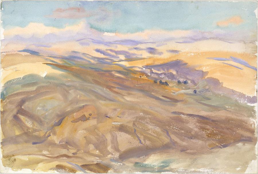 Sunset , John Singer Sargent Painting