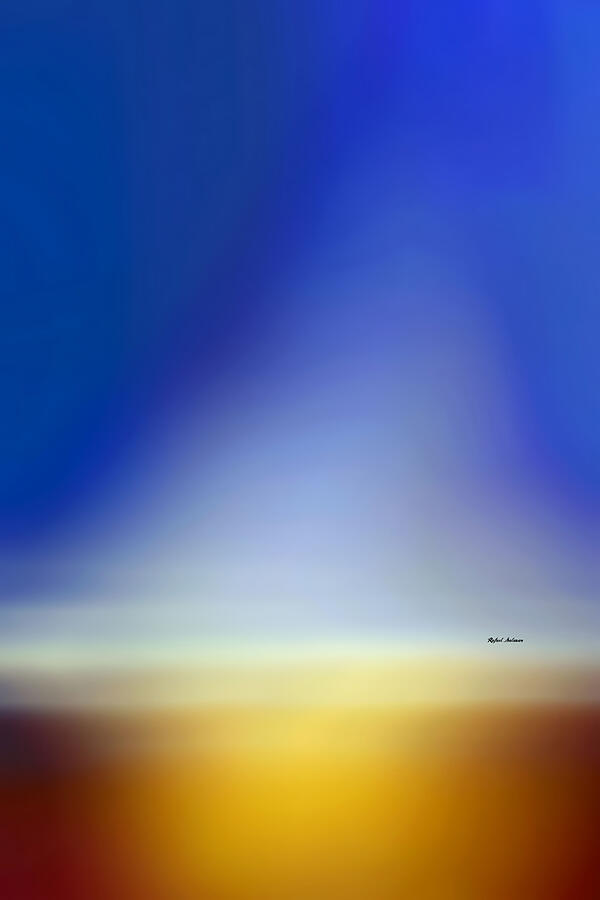 Sunset Digital Art - Sunset Abstract  by Rafael Salazar