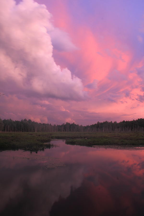 Sunset after Thunderstorm Photograph by John Burk