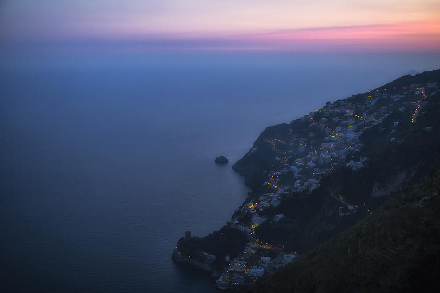 sunset Amalfi Coast Photograph by Joana Kruse