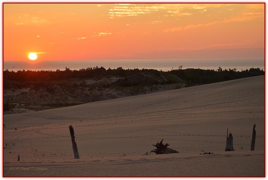 Sunset and Sand Dunes Photograph by Sonali Gangane