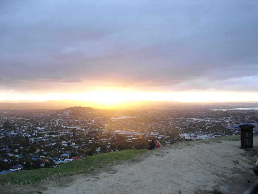 Sunset at Auckland 5 Photograph by Padamvir Singh