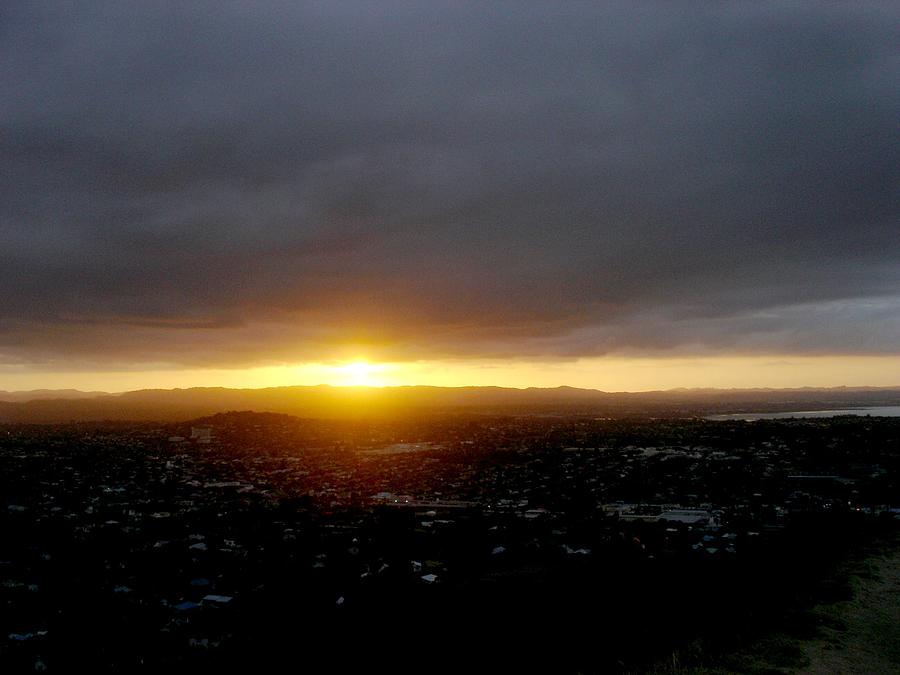 Sunset at Auckland 6 Photograph by Padamvir Singh
