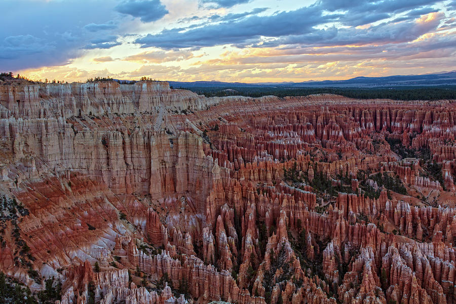 Sunset At Bryce Point Photograph by Angelo Marcialis