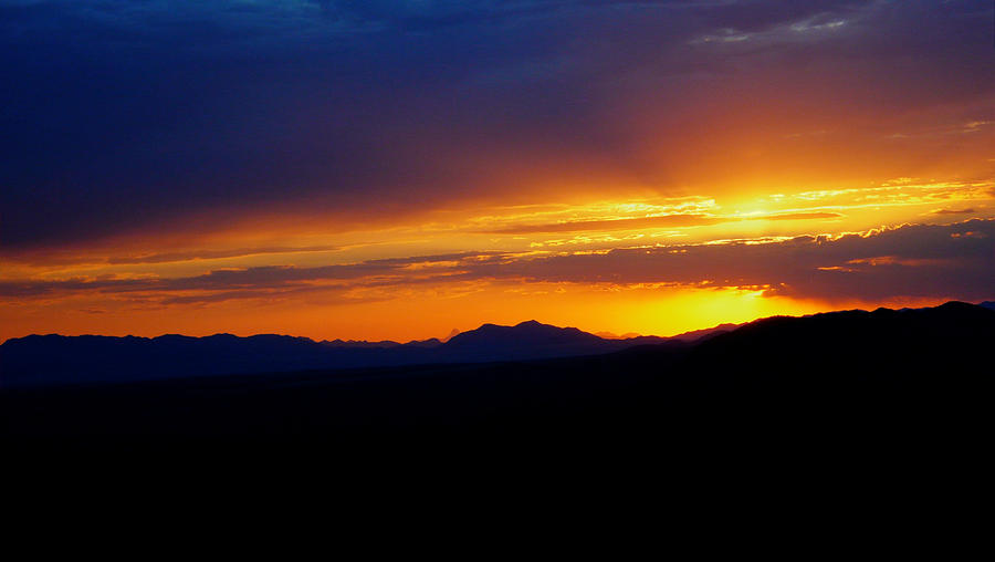 Sunset at Coronado National Memorial Photograph by Charlene Mitchell