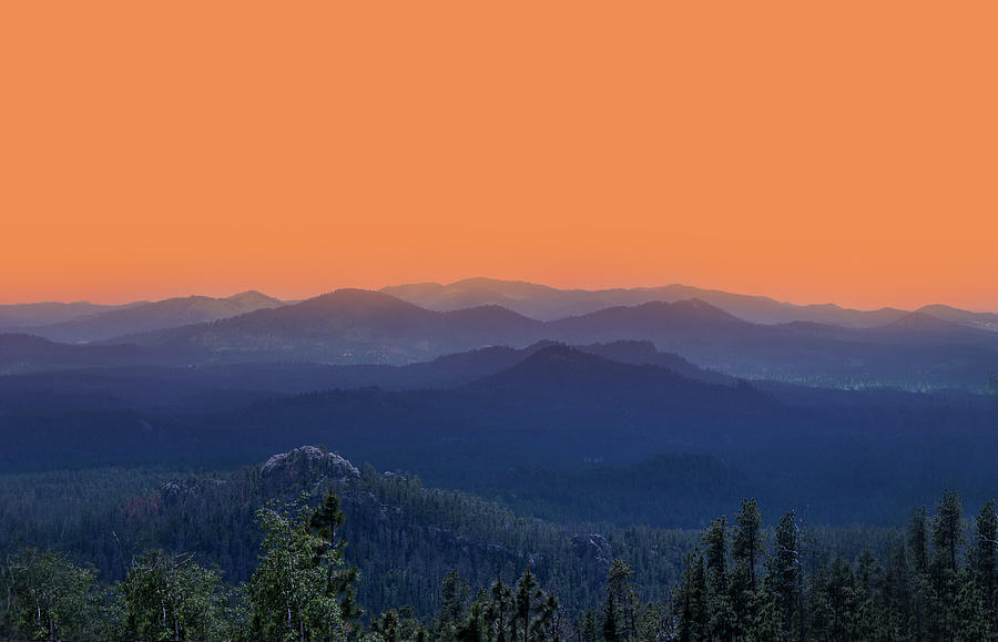 Sunset At Custer State Park, South Dakota Photograph by Art Spectrum