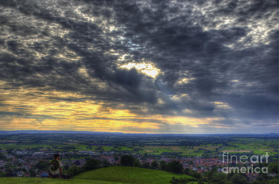 glastonbury tor art